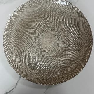 Блюдо "Мираж" шампань 32 см