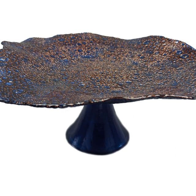 Блюдо на ножке "GALAXY" BLUE 30CM 339-104/0541