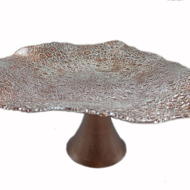 Блюдо на ножке "GALAXY" BROWN 30CM 15140/339-054