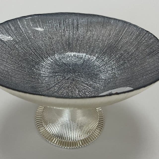 Блюдо овальное на ножке "Сияние ночи" 21 см (кор.6 шт.) 14408А