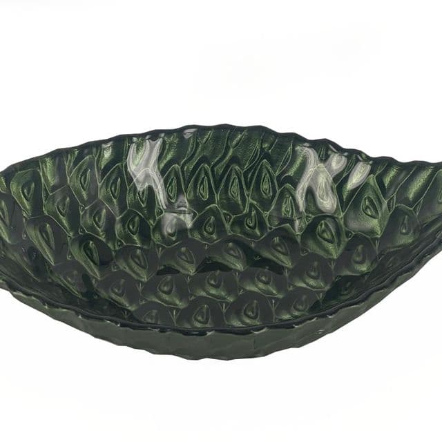 Блюдо "Шишка" 16 CM, зеленая