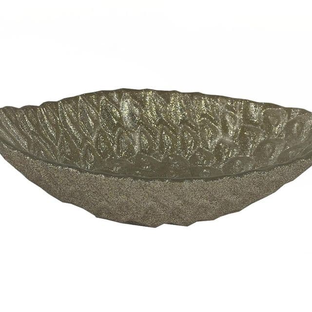 Блюдо "Шишка" 16 CM, золотая