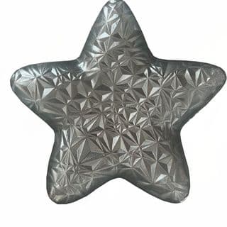 Блюдо "Звезда" 17 см, серебряная