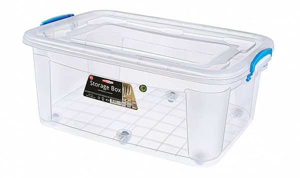 Контейнер "Storage Box" 40 л на колёсах (640х415х250)