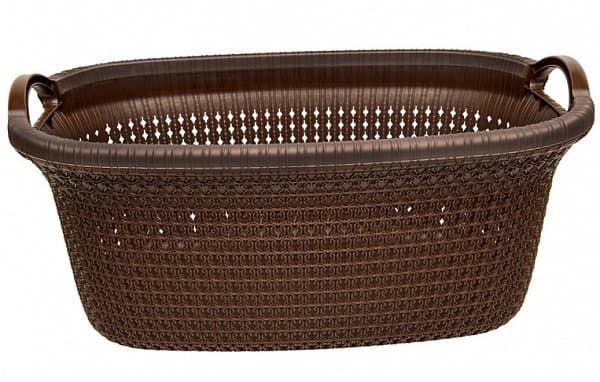 Корзина для белья "Paola" 30 л овальная