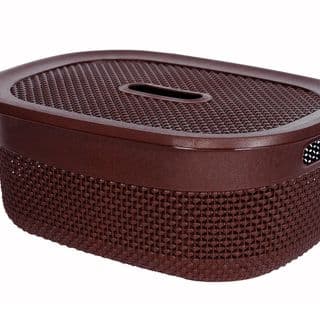 Корзинка "Ariana" 12 л с крышкой