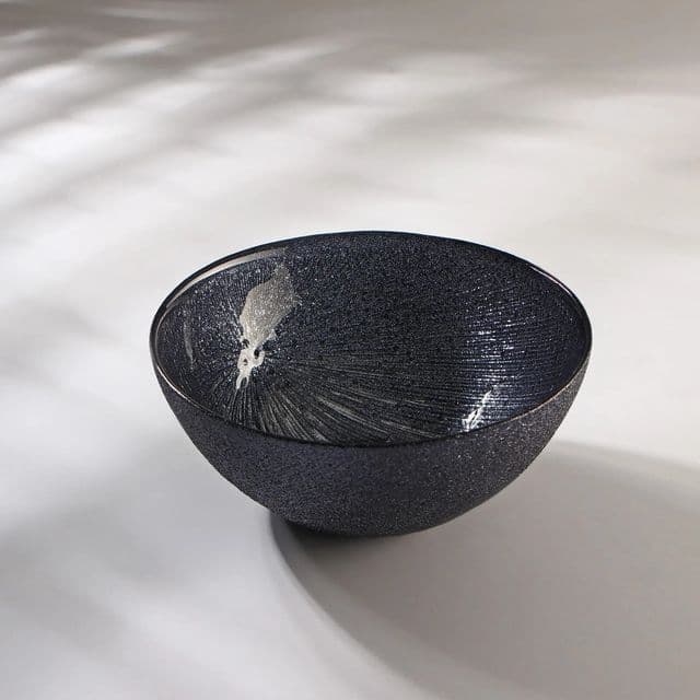 Овальный салатник "Фейерверк" 21 CM синий